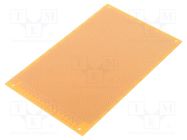 Board: universal; single sided,prototyping; W: 160mm; L: 100mm 