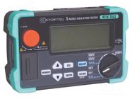 Meter: insulation resistance; LCD; VAC: 2÷600V; VDC: 2÷600V; IP40 KYORITSU