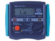 RCD; LCD; 3,5 digit (1999); 15mA,30mA,50mA,100mA,200mA,500mA KYORITSU