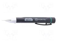 Tester: non-contact voltage detector; 20÷1000VAC; 50/60Hz; 153mm KYORITSU