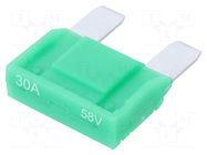 Fuse: fuse; 30A; 58VDC; automotive; 29mm; MAXI; tin alloy ESKA