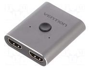 Switch; bidirectional,HDMI 2.0; 3D,4K,Full HD 1080p,UHD 2160p VENTION