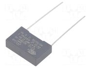 Capacitor: polypropylene; X1; R47 X1; 0.01uF; 1000VDC; 440VAC; THT KEMET