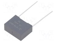 Capacitor: polypropylene; 0.15uF; ESR: 10.61mΩ; THT; ±5%; -55÷110°C KEMET