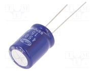 Capacitor: electrolytic; THT; 15uF; 450VDC; Ø12.5x16mm; ±20%; 2000h SAMWHA