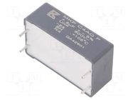 Capacitor: polypropylene; DC-Link; 7.5uF; Uoper: 600VDC; 7.6A; THT KEMET