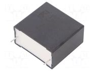 Capacitor: polypropylene; DC-Link; 3.6uF; ESR: 11.7mΩ; THT; ±5% KEMET