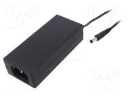 Power supply: switched-mode; 12VDC; 3.34A; Out: 5,5/2,5; 40W; POSC POS