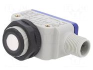 Sensor: ultrasonic; angular; Range: 80mm÷1.2m; Usup: 10÷30VDC; PBT Micro Detectors