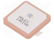 Antenna; GPS; 5.5dBi; SMD; 20x25x4mm; 1572÷1578MHz MOLEX