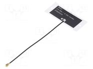 Antenna; Bluetooth,WiFi,ZigBee; 3dBi,4.8dBi; linear; 35.9x15.9mm MOLEX