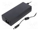Power supply: switched-mode; 12VDC; 10A; Out: 5,5/2,1; 120W; 88.14% POS