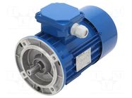 Motor: AC; 3-phase; 0.37kW; 230/400VAC; 1400rpm; IP54; -30÷60°C BESEL