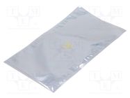 Protection bag; ESD; L: 406mm; W: 203mm; Thk: 76um EUROSTAT GROUP