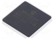 IC: dsPIC microcontroller; 512kB; 52kBSRAM; TQFP144; DSPIC; 0.4mm MICROCHIP TECHNOLOGY