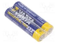 Battery: alkaline; AAA; 1.5V; non-rechargeable; Ø10.5x44.5mm VARTA MICROBATTERY