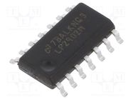 IC: operational amplifier; 100kHz; Ch: 4; SO14; ±1.5÷13VDC,3÷26VDC TEXAS INSTRUMENTS