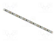 LED tape; white neutral; 2835; 12V; LED/m: 120; 10mm; white PCB 