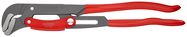 KNIPEX 83 61 020 Pipe Wrench S-Type with fast adjustment plastic coated grey powder-coated 560 mm