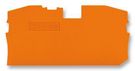 END PLATE, FOR 2 COND TB, ORANGE