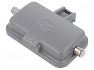 Protection cover; Han 10B-Metallkappe HARTING