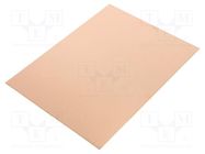 Laminate; FR4,epoxy resin; 1.6mm; L: 150mm; W: 200mm; double sided RADEMACHER