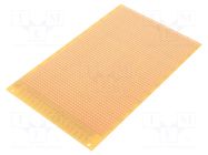 Board: universal; single sided,prototyping; W: 160mm; L: 100mm RADEMACHER
