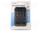Keyboard; black; wireless,Bluetooth 5.1; 10m LOGILINK