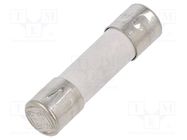 Fuse: fuse; time-lag; 630mA; 250VAC; ceramic,cylindrical; 5x20mm ESKA