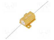 Resistor: wire-wound; with heatsink; 15Ω; 5W; ±5%; 50ppm/°C; axial SR PASSIVES