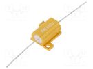 Resistor: wire-wound; with heatsink; 47Ω; 5W; ±5%; 50ppm/°C; axial SR PASSIVES
