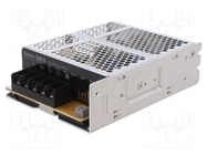 Power supply: switched-mode; for building in; 50W; 24VDC; 2.2A OMRON