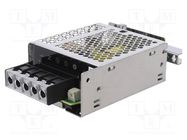 Power supply: switching; for DIN rail; 15W; 15VDC; 1A; 100÷240VAC OMRON