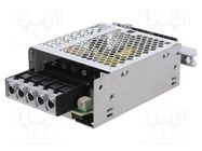 Power supply: switching; for DIN rail; 15W; 24VDC; 650mA; OUT: 1 OMRON