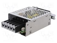 Power supply: switched-mode; for DIN rail; 30W; 12VDC; 3A; OUT: 1 OMRON