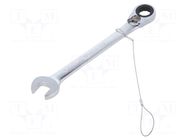 Wrench; combination spanner,with ratchet; 16mm; steel; L: 216mm BETA
