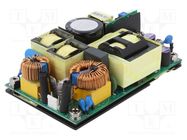 Power supply: switching; open; 500W; 80÷264VAC; 12VDC; 25A; 92.5% CINCON