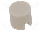 Button; push-in; 5.5mm; -25÷70°C; round; ivory; Ø6mm; B3F,B3FS,B3W OMRON Electronic Components