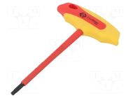 Screwdriver; insulated; hex key; HEX 3.5mm; Blade length: 100mm C.K