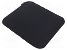 Mouse pad; black; 250x220mm LOGILINK