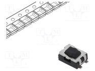 Microswitch TACT; SPST; Pos: 2; 0.05A/32VDC; SMD; none; 1.96N; 1.9mm 