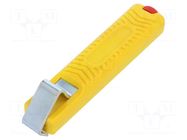 Stripping tool; Øcable: 4.5÷16mm; Wire: round; Tool length: 132mm JOKARI