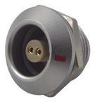 CIRCULAR CONN, RECEPTACLE, 2 WAY, PANEL