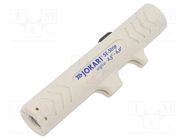 Stripping tool; Øcable: 7.5÷9.5mm; 2.5÷6mm2; Wire: round; SE-Strip 