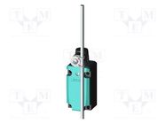 Limit switch; plastic adjustable rod, length 200mm; NO + NC SIEMENS