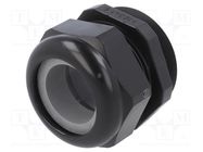 Cable gland; M63; 1.5; IP68; polyamide; black; UL94V-0; HSK-K HUMMEL