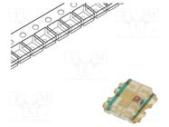 LED; SMD; 1616; RGB; 1.6x1.6x0.5mm; 120°; 1.7÷2.4/2.6÷3.2/2.6÷3.2V EVERLIGHT