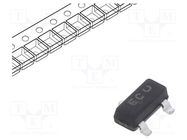 Transistor: NPN; bipolar; 32V; 0.8A; 0.3W; SOT23 ONSEMI