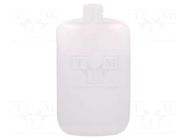 Dosing bottles; 237ml; 24mm; Features: without caps; oval FISNAR