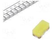 LED; white; SMD; 0402; 450÷600(typ)-750mcd; 7500K; 130°; 20mA FORYARD